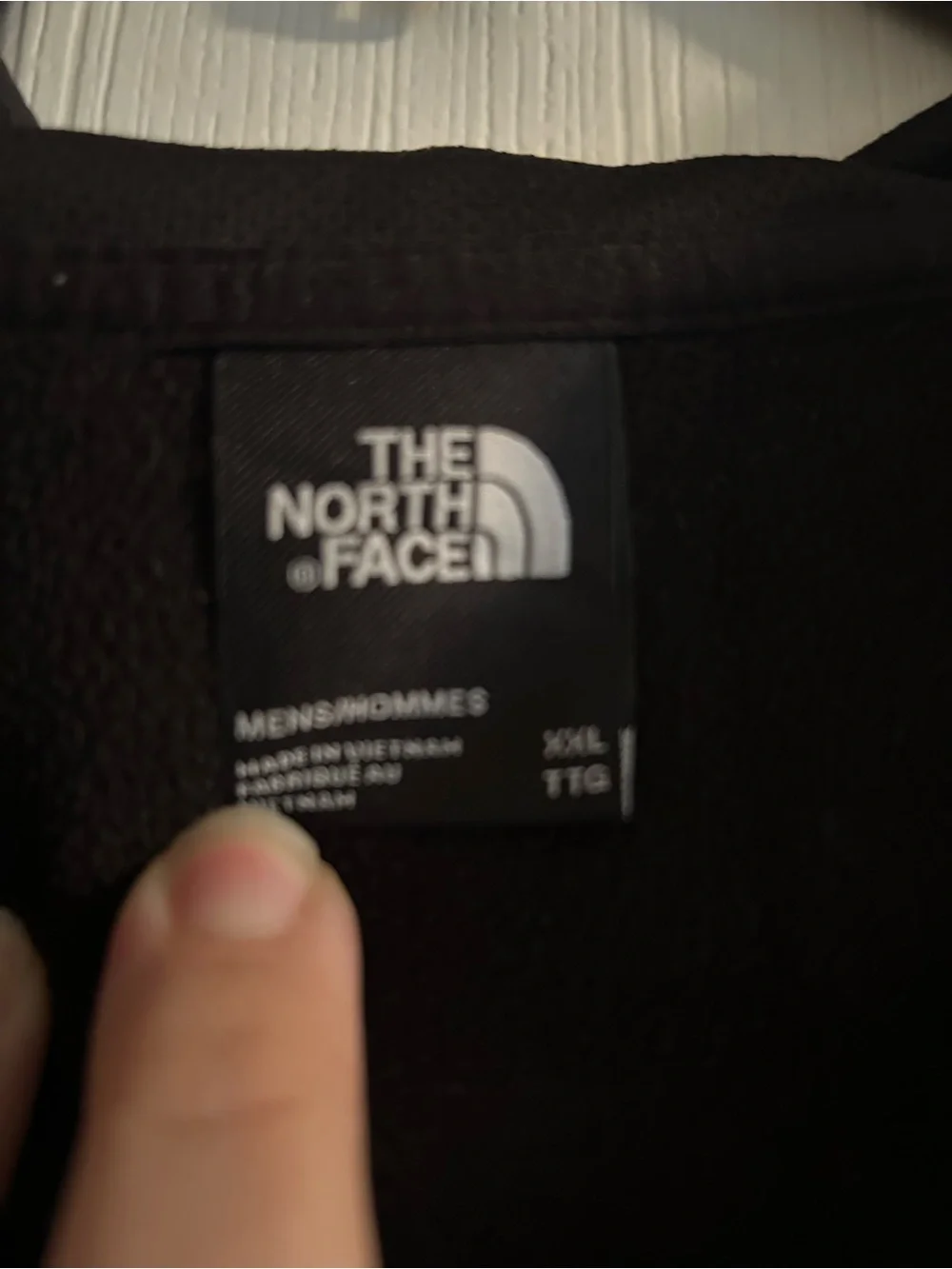 The North Face Men's Black Hooded Lightweight Jacket with Sleeve Logo